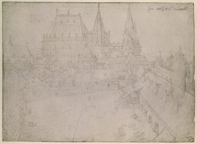 The Minster at Aachen by Albrecht Dürer